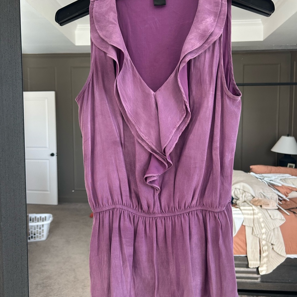Ann Taylor Vibrant Purple Dress